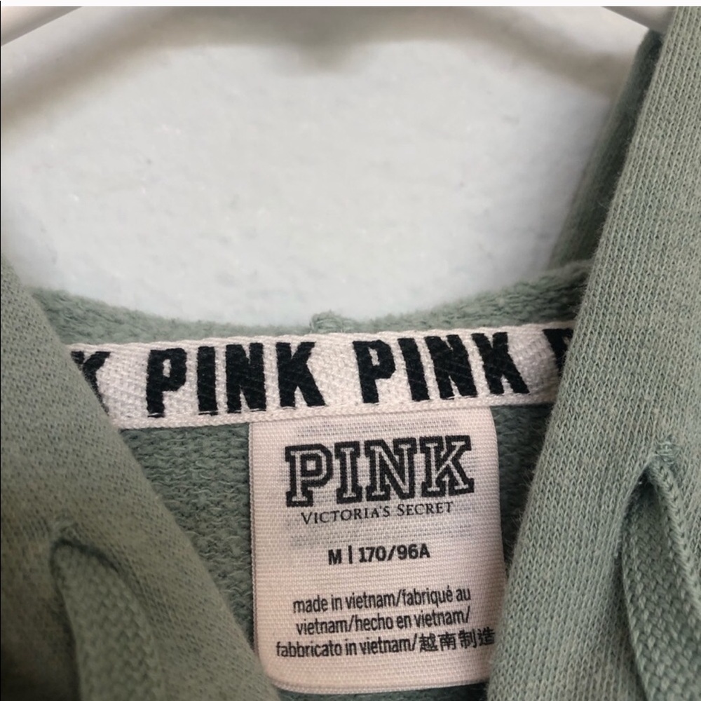 Soft Green PINK Zip-up - Picture 8 of 8